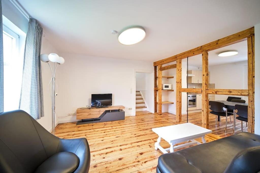 Grosszuegige Wohnung Auf Dem Hof Historischen Muehle Holzhausen  Exteriér fotografie